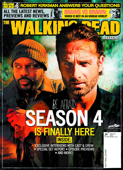 Walking Dead Magazine 6 Newsstand Cover Westfield Comics 6257