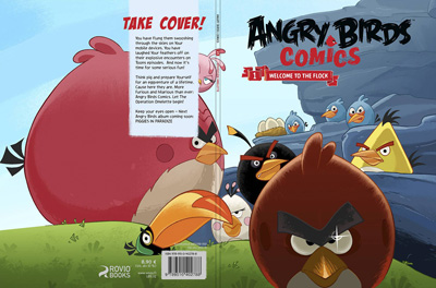 Image: Angry Bird Comics Vol. 01: Welcome to the Flock HC  - IDW Publishing