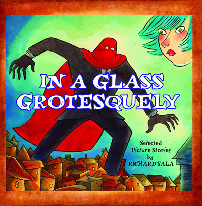 Image: In a Glass Grotesquely SC  - Fantagraphics Books