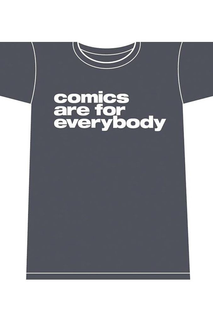 Image: Comics Are for Everybody Women's T-Shirt  (M) - Image Comics