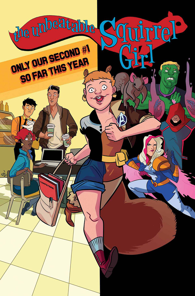 Image: Unbeatable Squirrel Girl #1 by Henderson Poster  - Marvel Comics