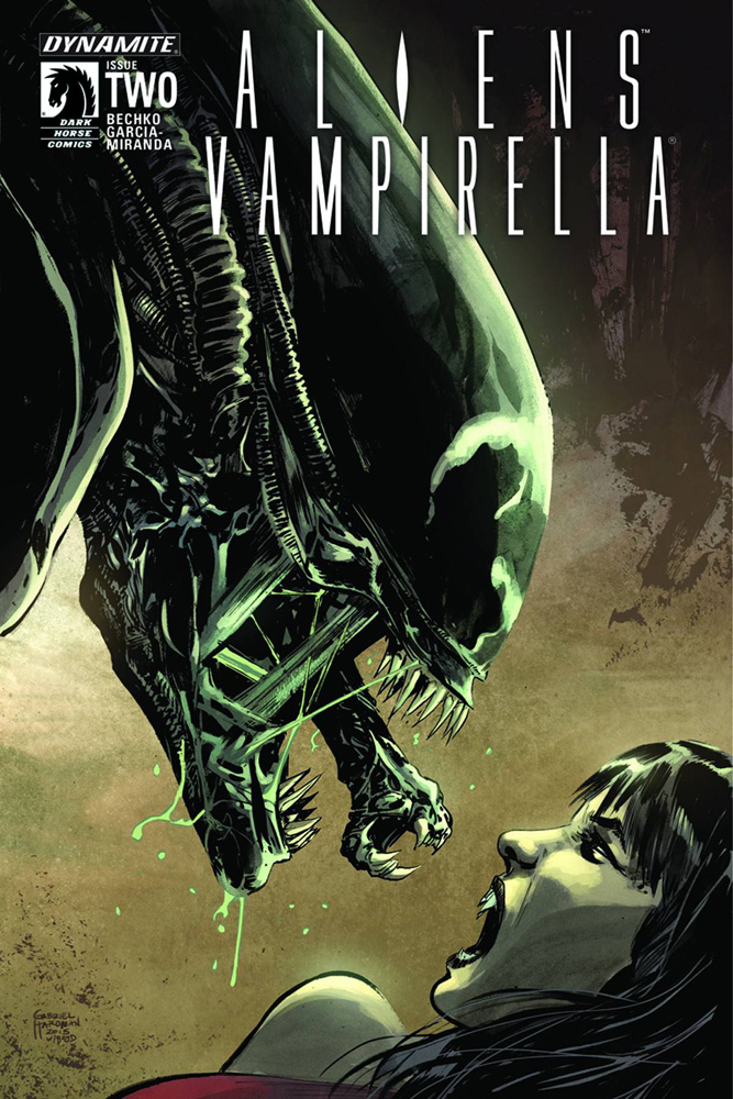 Image: Vampirella / Aliens #2 - Dynamite