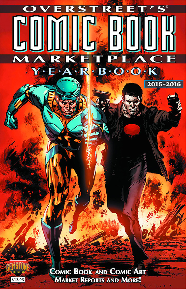 Image: Overstreet's Comic Book Marketplace Yearbook 2015 - 2016 SC  (Valiant cover) - Gemstone Publishing