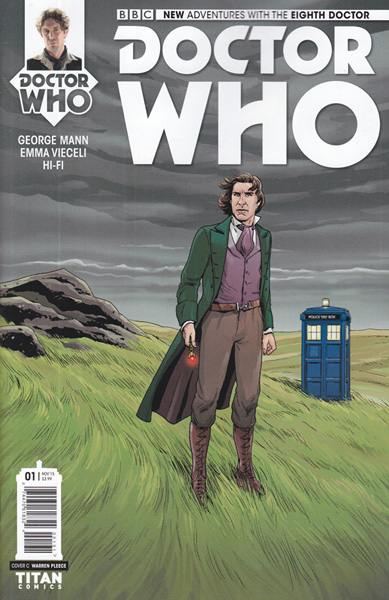 Image: Doctor Who: The 8th Doctor #1 (variant incentive cover - 00131) (10-copy) - Titan Comics