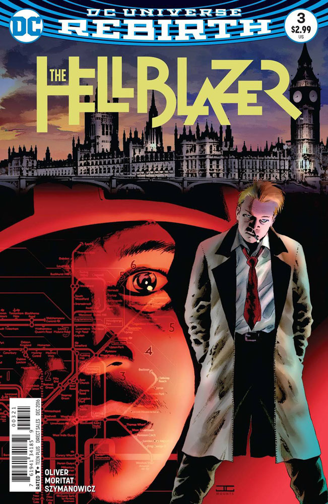 Image: Hellblazer #3 (variant cover - John Cassaday)  [2016] - DC Comics