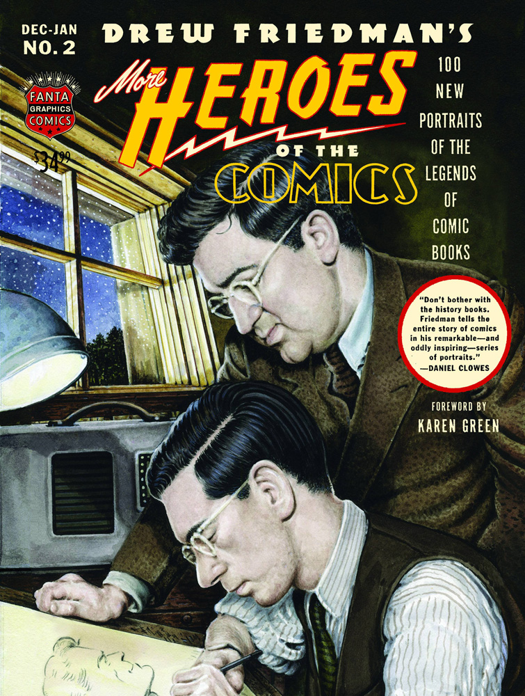 Image: More Heroes of Comics: Portraits of Pioneering Legends HC  - Fantagraphics Books