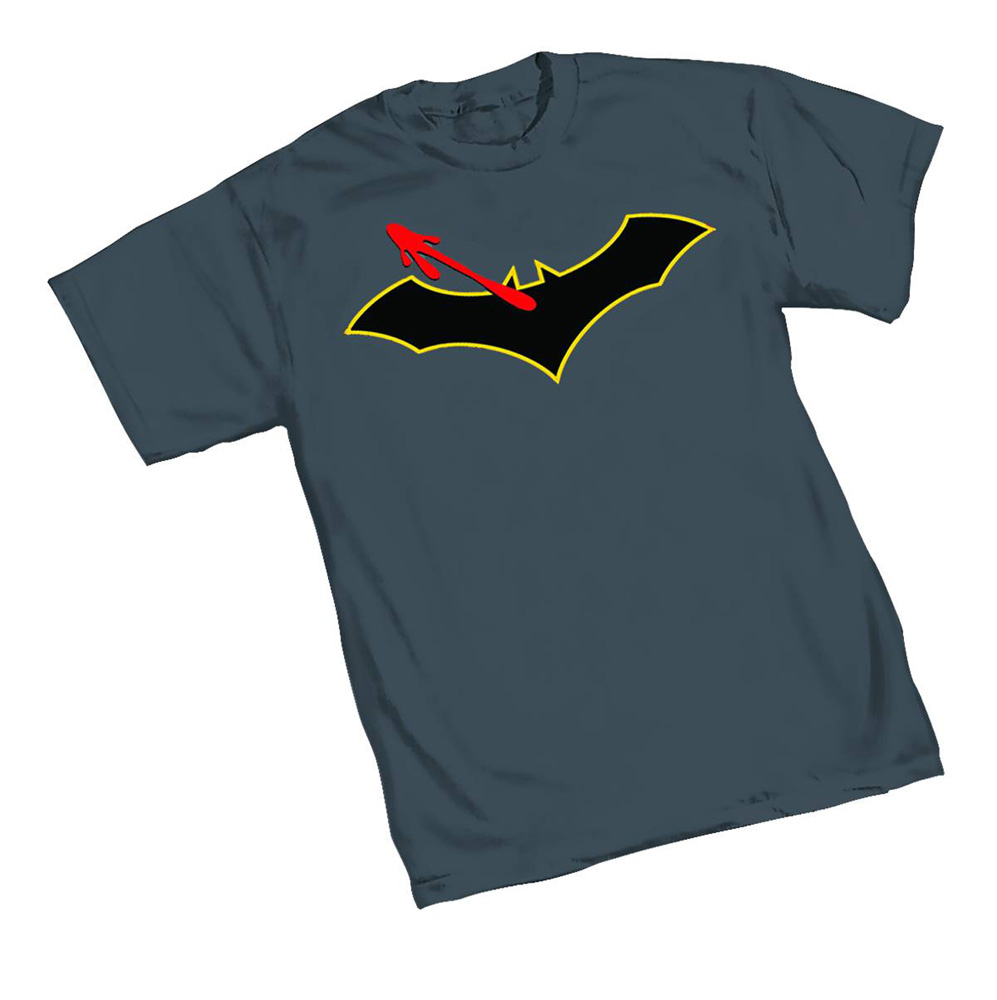 Image: Watchmen T-Shirt: Batman Symbol  (XL) - Graphitti Designs