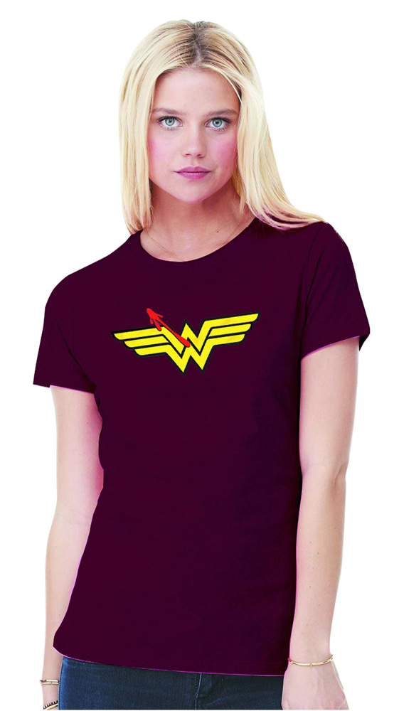 Image: Watchmen T-Shirt: Wonder Woman Symbol  (M) - Graphitti Designs