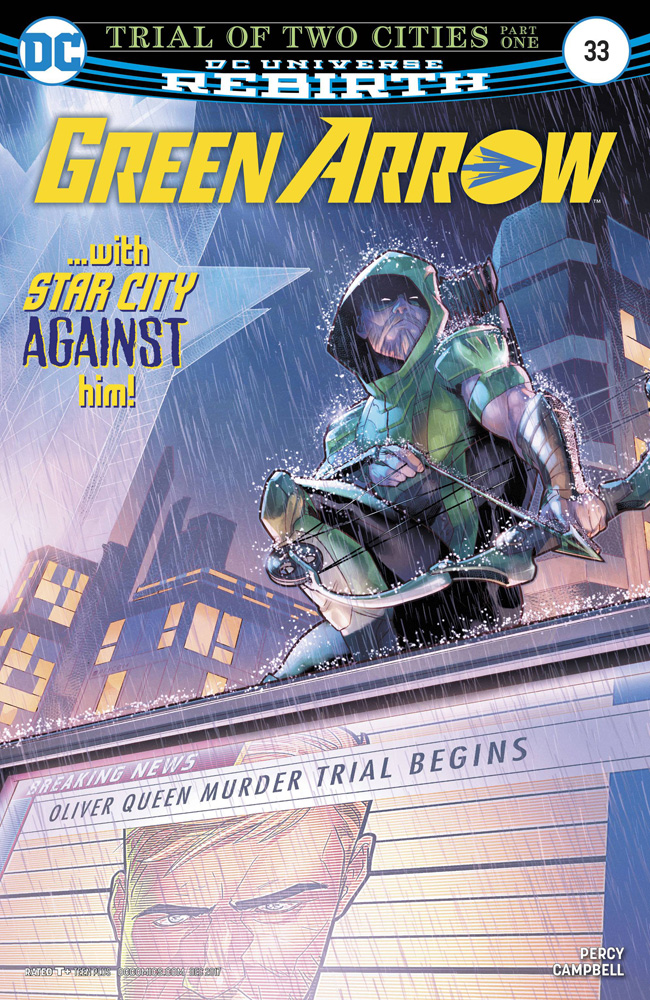 Image: Green Arrow #33  [2017] - DC Comics
