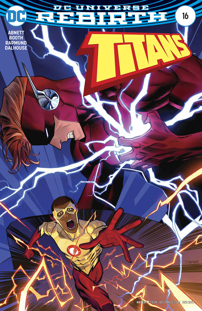 Image: Titans #16 (variant cover - Dan Mora)  [2017] - DC Comics