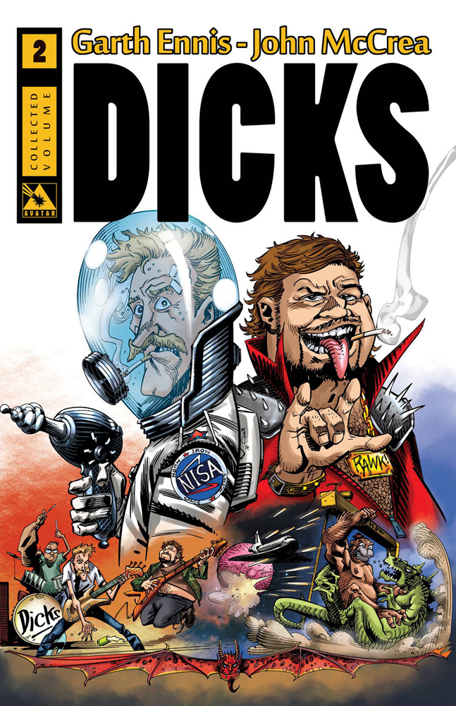 Image: Dicks Vol. 02 SC  (special edition) - Avatar Press Inc