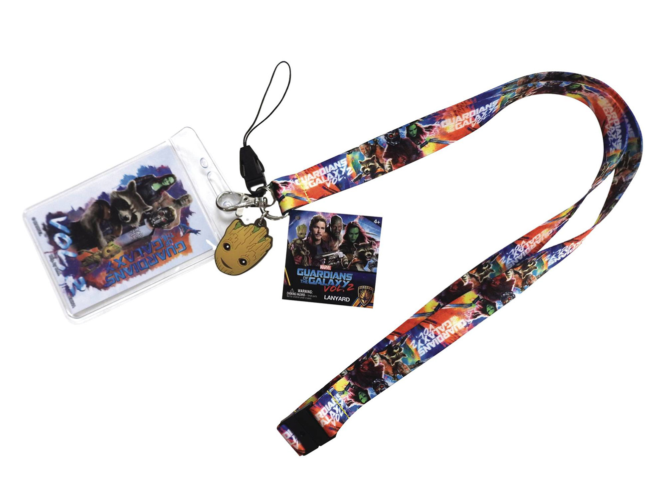 Image: Guardians of the Galaxy 2 Lanyard  (w/Groot Dangle Inner) - Monogram Products