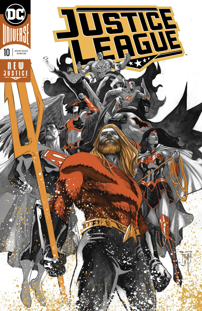 Image: Justice League #10 (foil cover - Francis Manapul )  [2018] - DC Comics