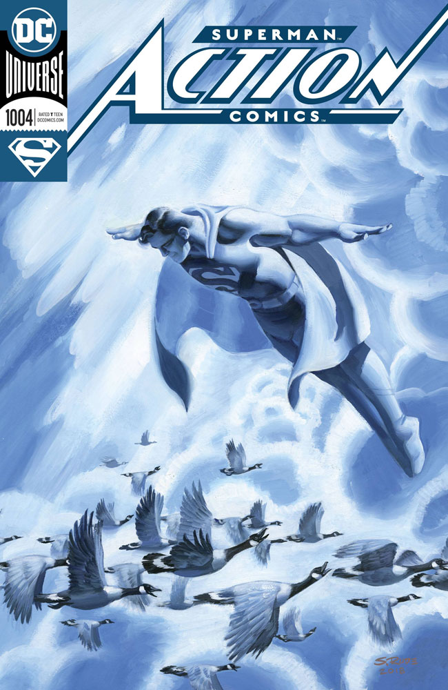 Image: Action Comics #1004 (foil cover - Steve Rude)  [2018] - DC Comics