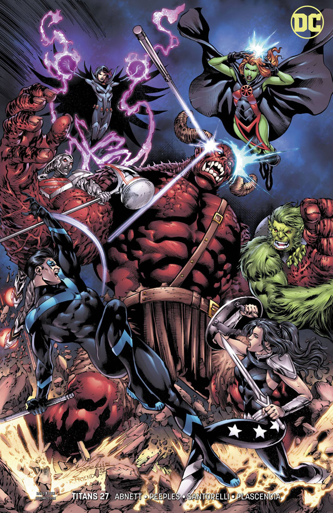 Image: Titans #27 (variant cover - Jose Luis) - DC Comics