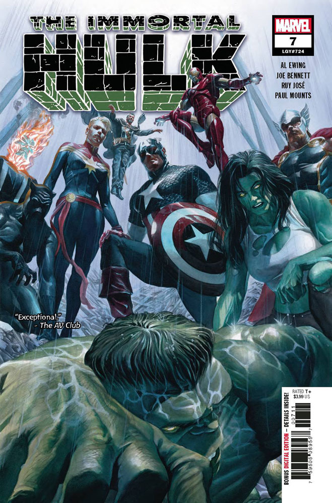 Image: Immortal Hulk #7  [2018] - Marvel Comics