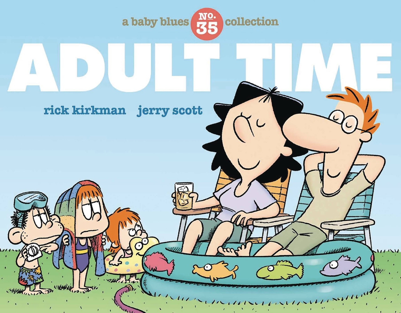 Image: Adult Time - A Baby Blues Collection SC  - Andrews Mcmeel