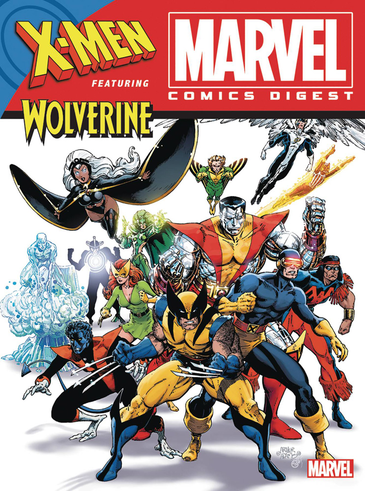 Image: Marvel Comics Digest #9 (X-Men & Wolverine) - Archie Comic Publications