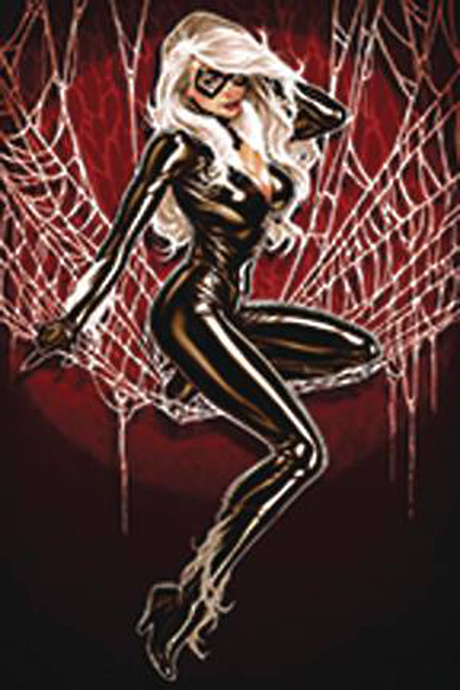 Image: Amazing Spider-Man #1 (DFE variant cover - Brooks Black Cat virgin) - Dynamic Forces