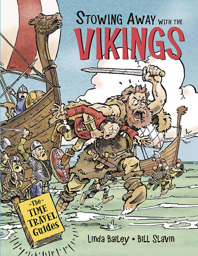 Image: Stowing Away With Vikings Young Adult GN  - Kids Can Press