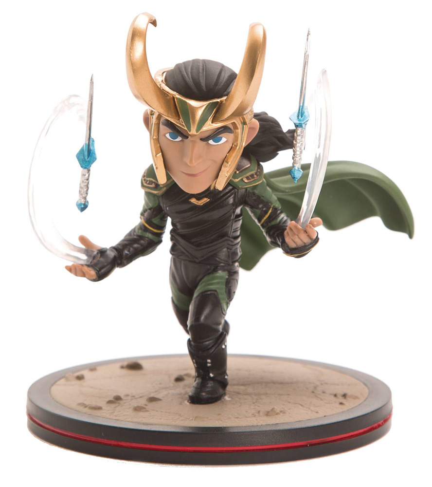 Image: Marvel Thor Ragnarok Q-Fig Figure: Loki  - Quantum Mechanix Inc