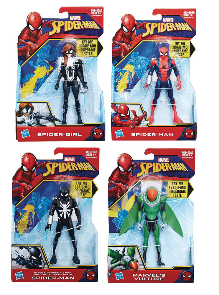 Spider-Man Quick Shot Action Figure Assortment 201802 (6-inch ...