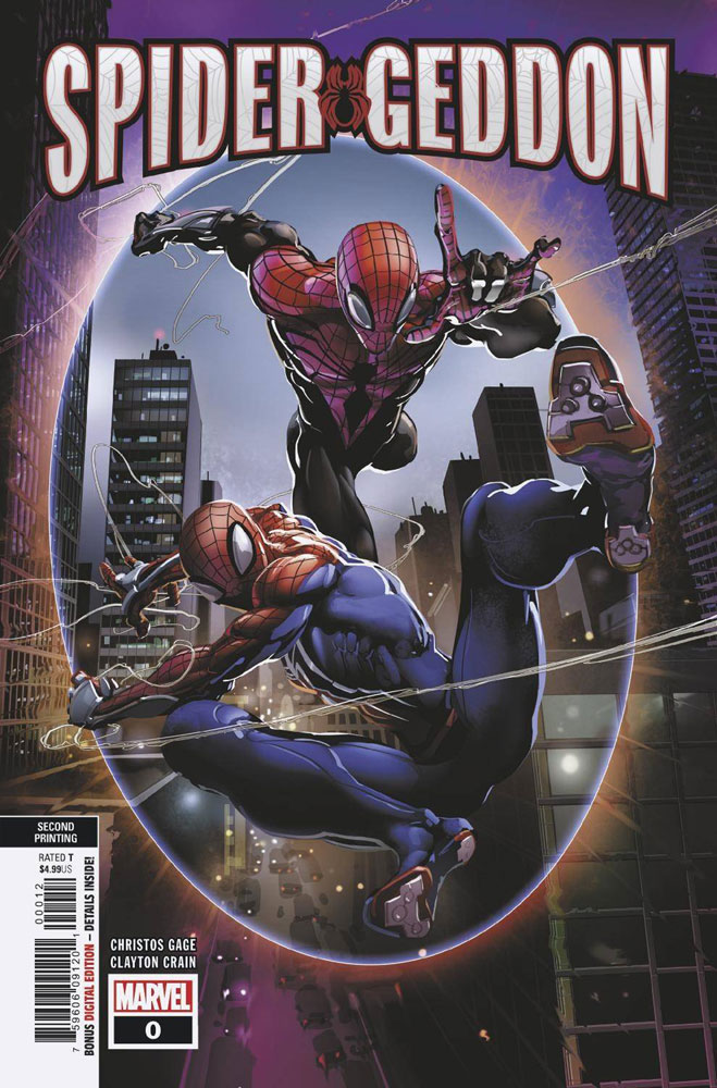 SPIDER GEDDON #0 SECOND PRINTING STANDARD COVER STOCK IMAGE 