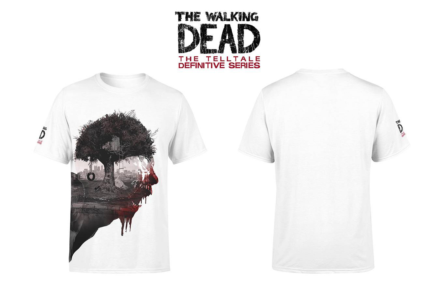 Image: Telltale Walking Dead T-Shirt: Walker Scream  (M) - Image Comics