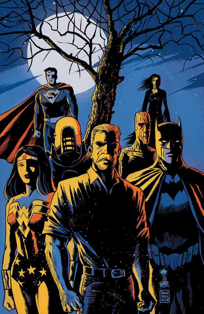 Image: Black Hammer / Justice League: Hammer of Justice #4 (cover C - Francavilla) - Dark Horse Comics