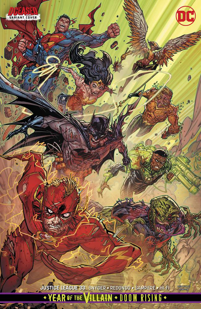 Image: Justice League #33 (variant card stock cover - Jonboy Meyers)  [2019] - DC Comics