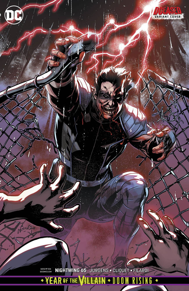 Image: Nightwing #65 (variant cover - Pop Mhan) - DC Comics