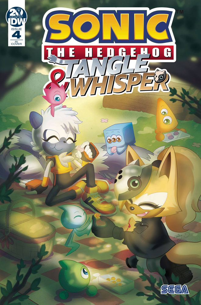 Image: Sonic the Hedgehog: Tangle & Whisper #4 (incentive 1:10 cover - Starling)  [2019] - IDW Publishing