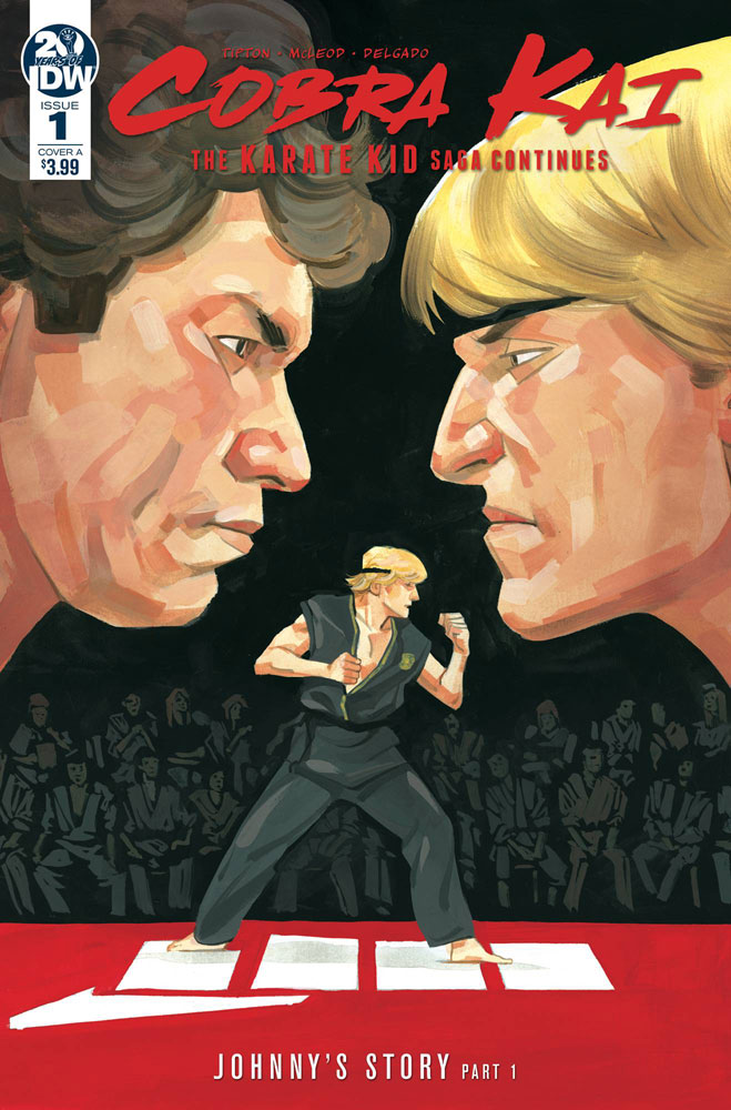 Image: Cobra Kai: The Karate Kid Saga Continues #1 (cover A - Mcleod) - IDW Publishing
