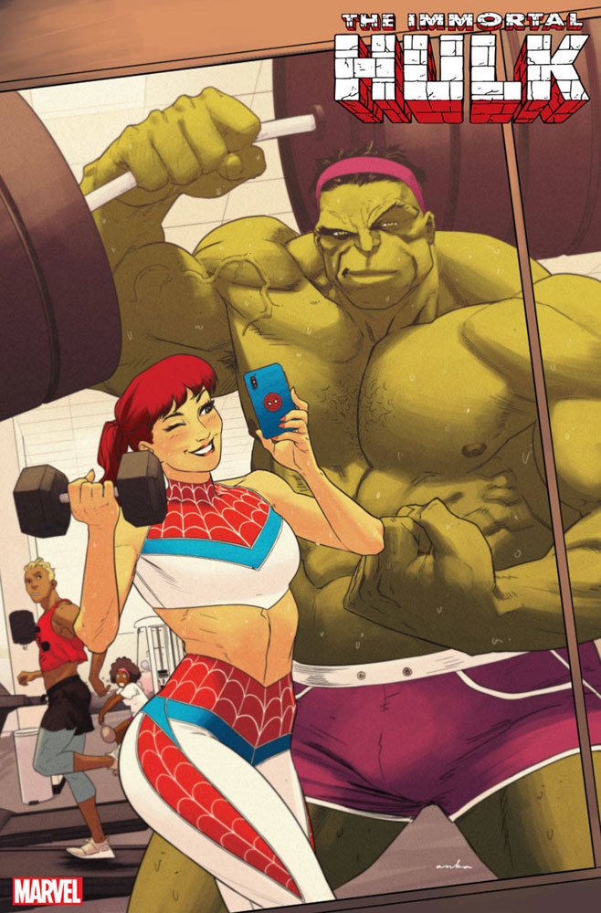 Image: Immortal Hulk #25 (variant Mary Jane cover - Anka) - Marvel Comics