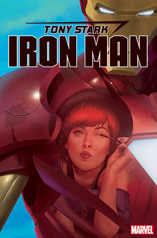 Image: Tony Stark: Iron Man #17 (variant Mary Jane cover - Rahzzah) - Marvel Comics