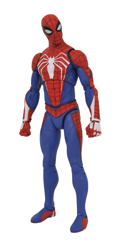 Image: Marvel Select Action Figure: Spider-Man  (PS4 Video Game) - Diamond Select Toys LLC