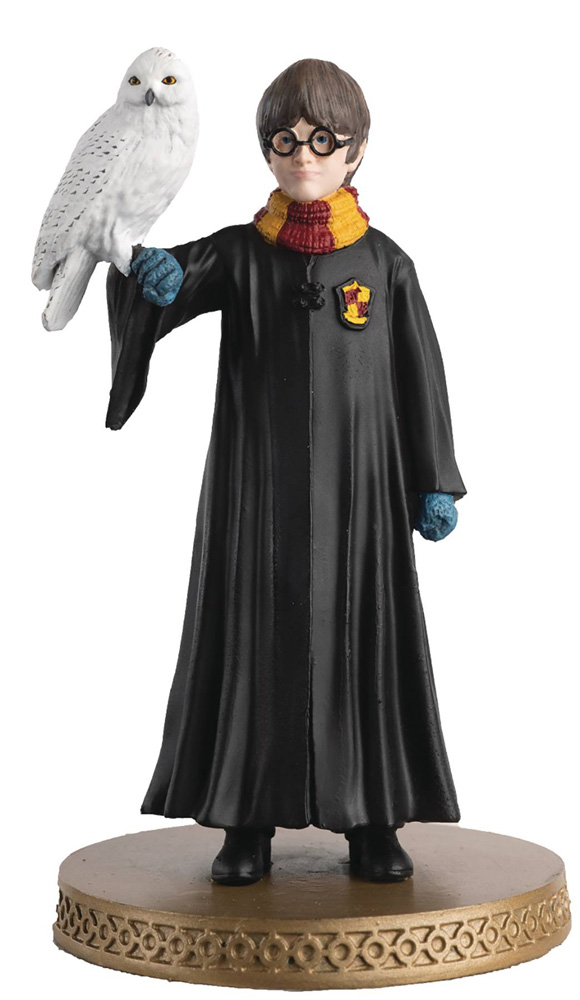 Image: Harry Potter Wizarding World Figurine Collection: Harry Potter & Hedwig  - Eaglemoss Publications Ltd