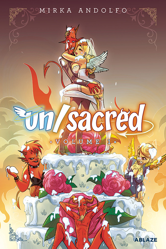 Image: Un/Sacred Vol. 01 HC  - Ablaze