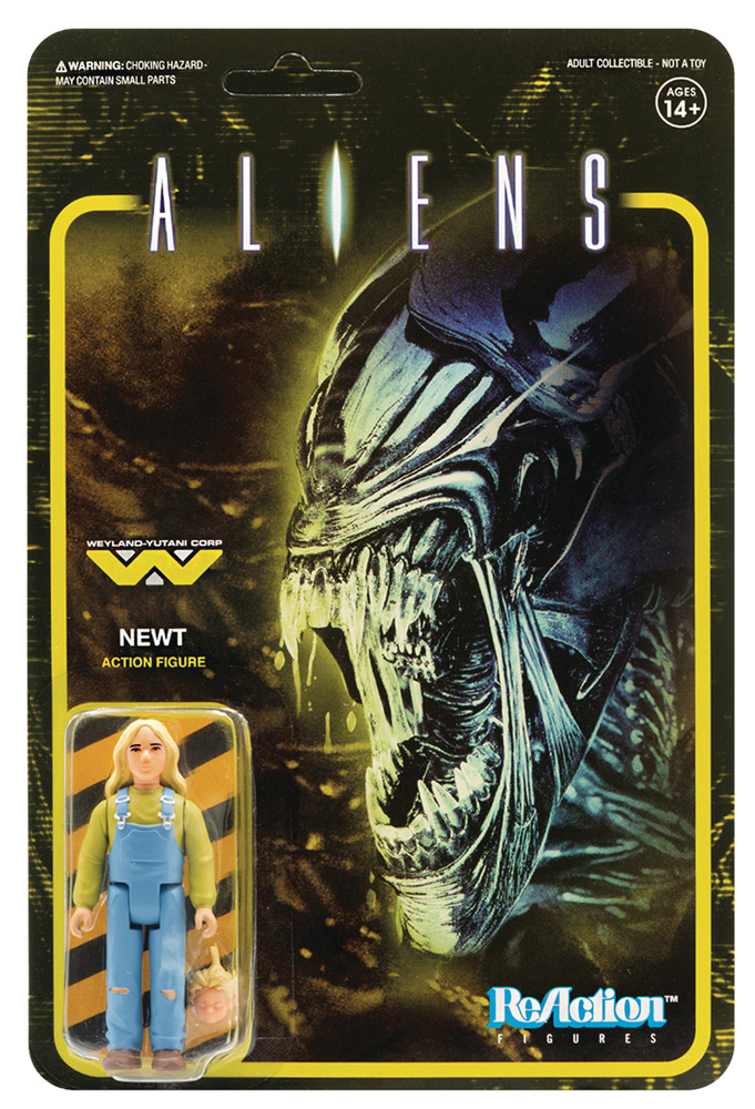 Image: Aliens ReAction Figure: Newt  - Super 7