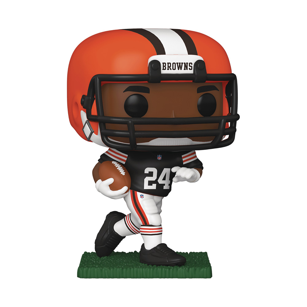 Image: Pop! NFL Vinyl Figure: Cleveland Browns - Nick Chubb  - Funko