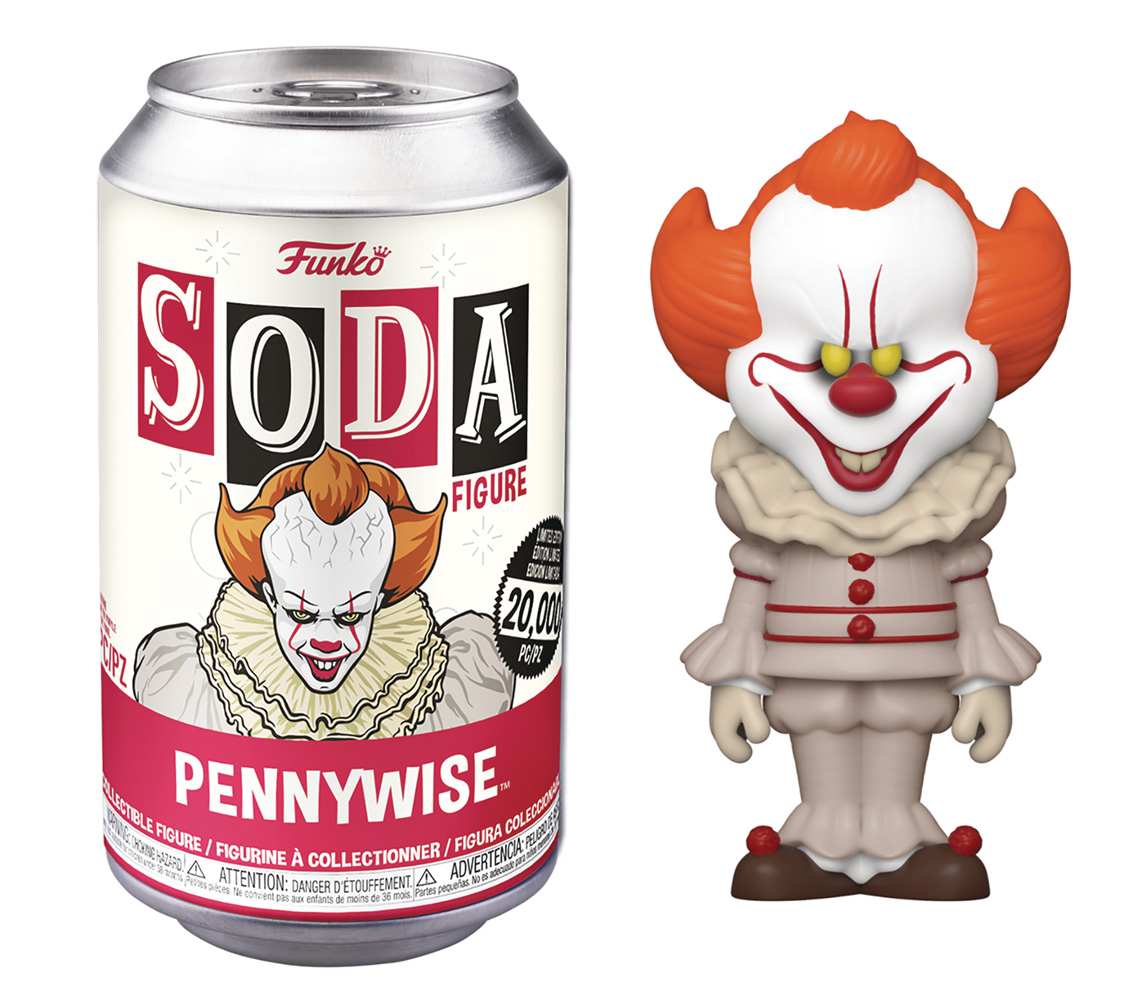 Image: Vinyl Soda Vinyl Figure: It Movie - Pennywise  (w/Chase) - Funko