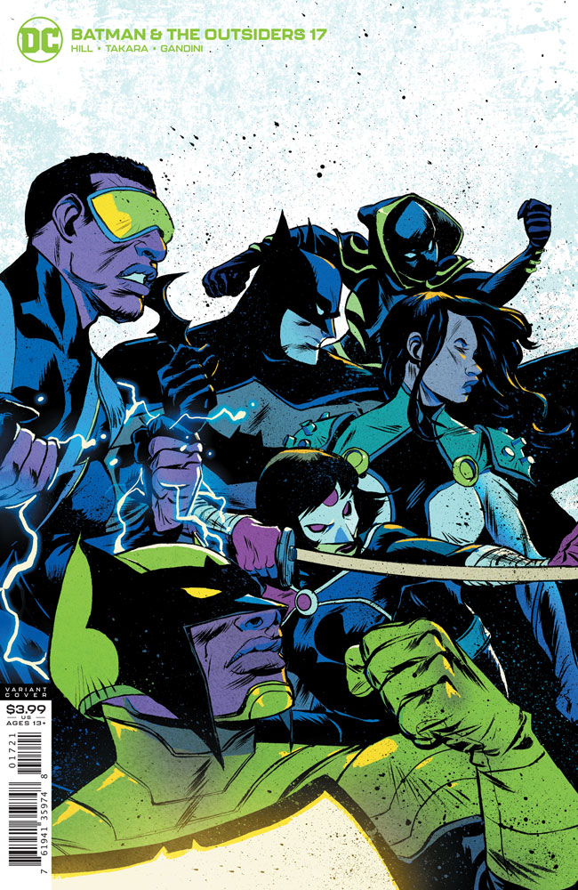 Image: Batman & The Outsiders #17 (variant cover - Sanford Greene)  [2020] - DC Comics