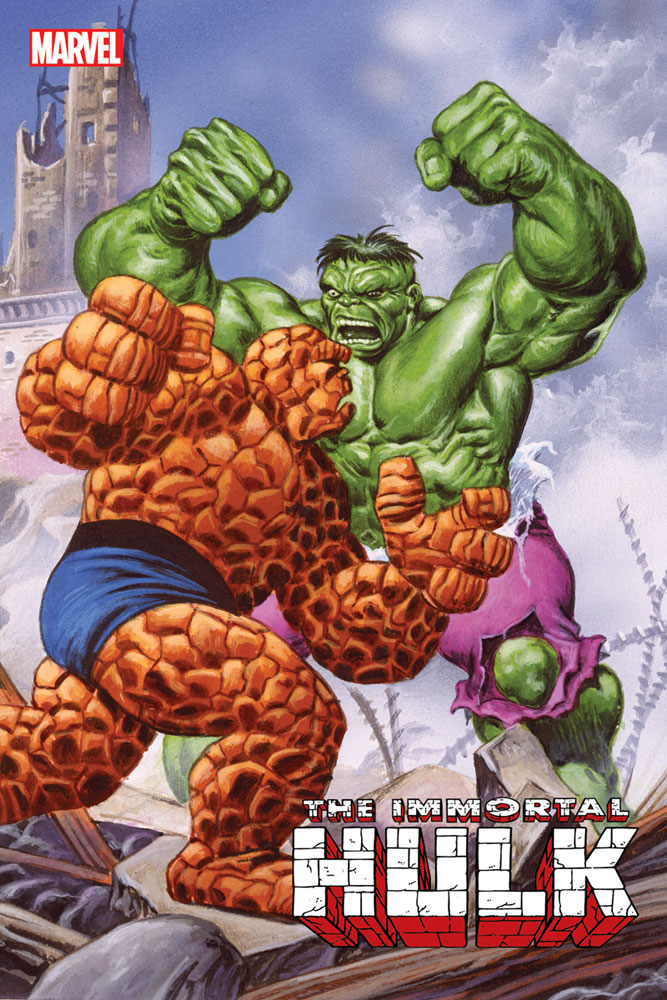 Image: Immortal Hulk #50 (variant Marvel Masterpieces cover - Jusko) - Marvel Comics