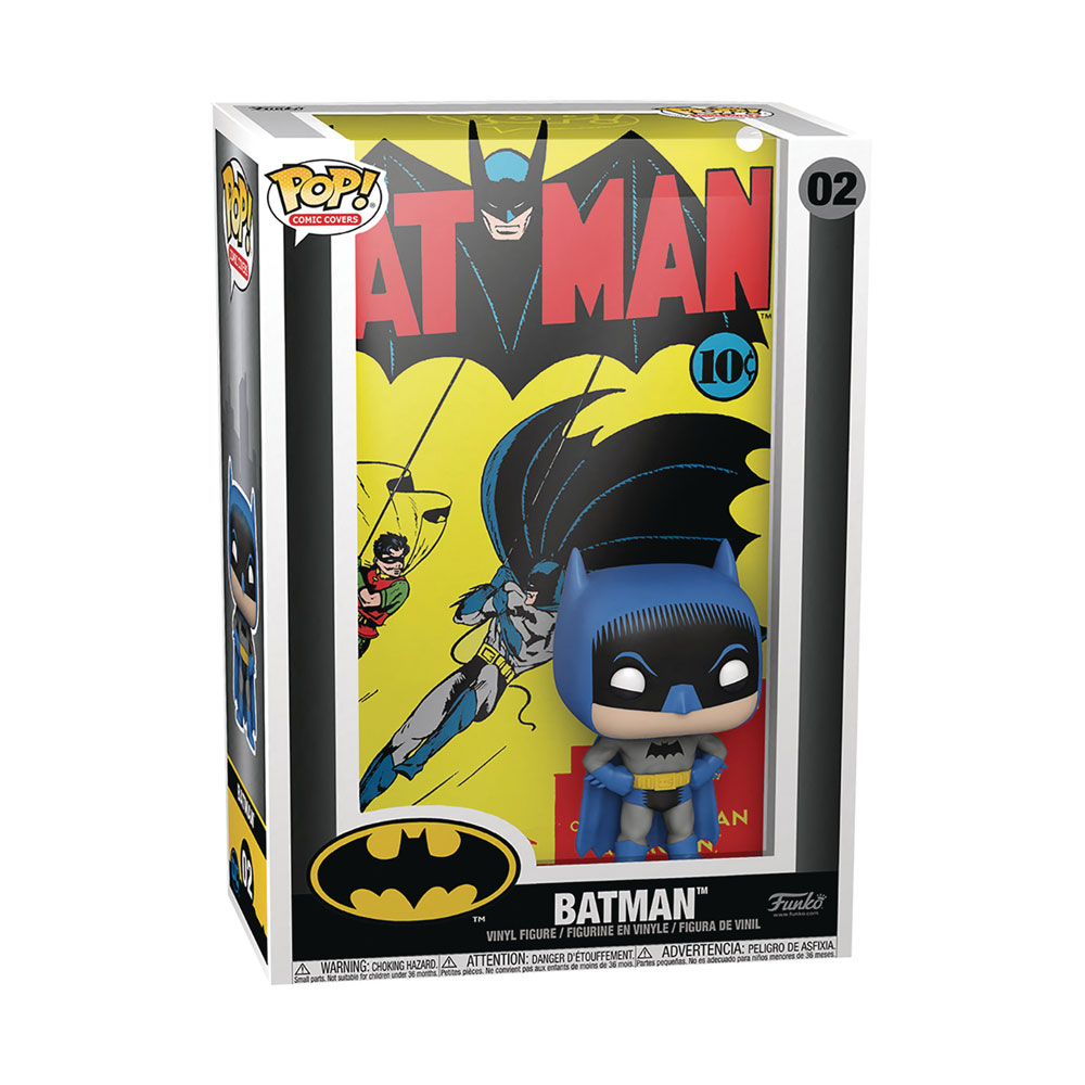 Image: Pop! Comic Covers Vinyl Figure 002: Batman  - Funko