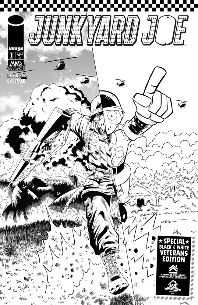 Image: Junkyard Joe: Special Black & White Veterans Edition #1 (cover B - Love)  [2022] - Image Comics