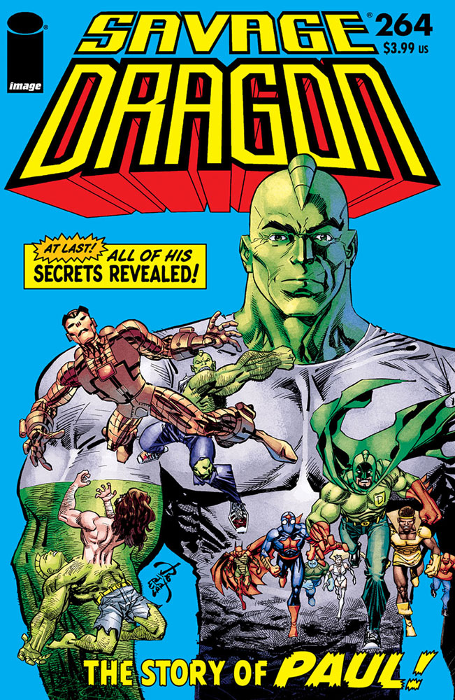 Image: Savage Dragon #264 (cover A - Larsen)  [2022] - Image Comics