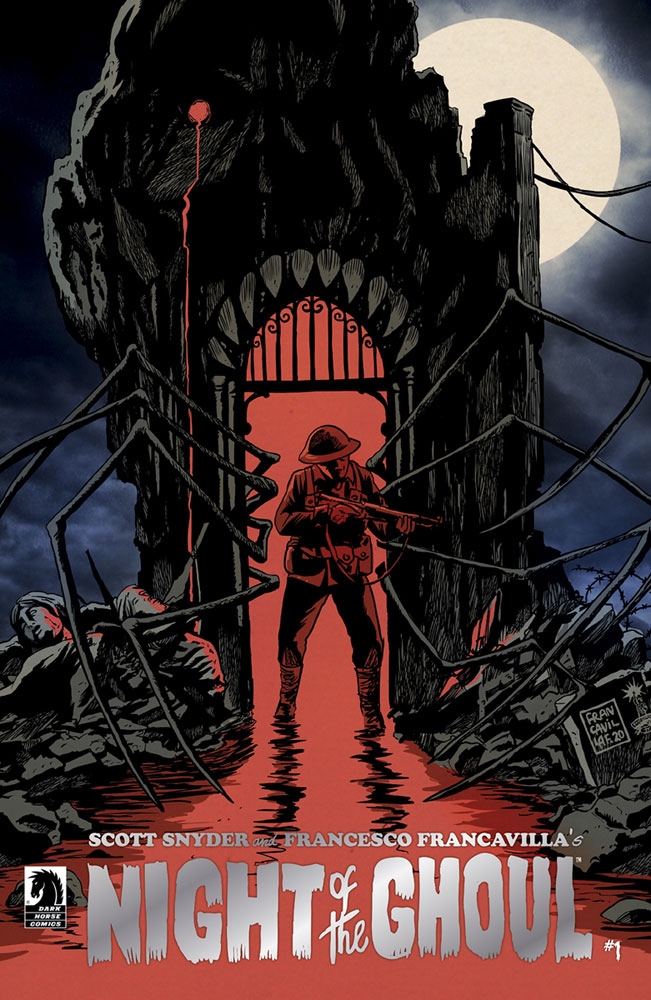 Image: Night of the Ghoul #1 (cover C incentive 1:25 - Francavilla)  [2022] - Dark Horse Comics