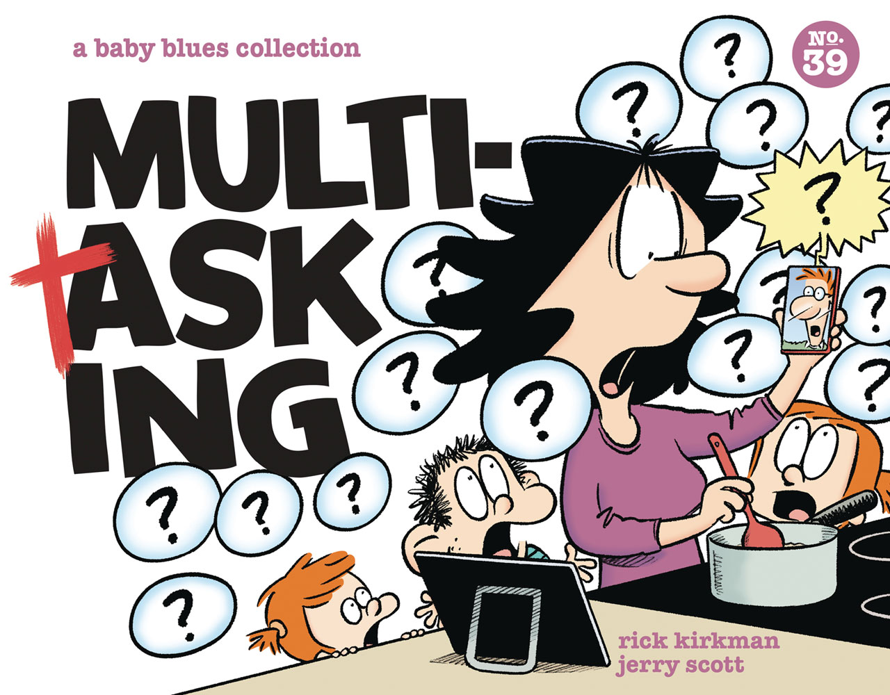 Image: Multitasking - Baby Blues Collection Vol. 39 SC  - Andrews Mcmeel