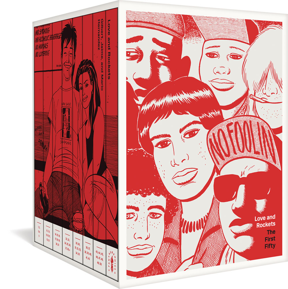 Love & Rockets First Fifty Classic 40th Anniversary Box Set HC