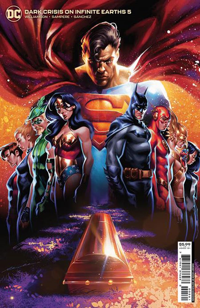 Image: Dark Crisis on Infinite Earths #5 (cover C Identity Crisis Homage card stock - Mateus Manhanini) - DC Comics